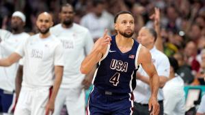 Stephen Curry se estrenó como olímpico con Estados Unidos