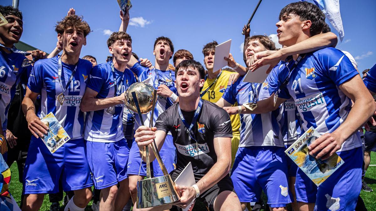 La UE Figueres, campiona del MIC U19
