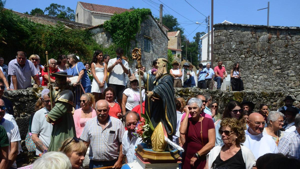 Un momento de la procesión de Ermelo.