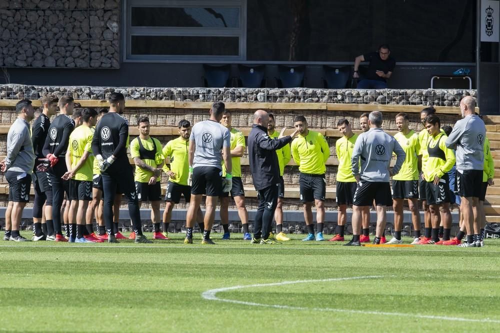 Entrenamiento de la UD Las Palmas