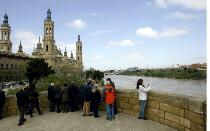 Crecida del Ebro en Zaragoza