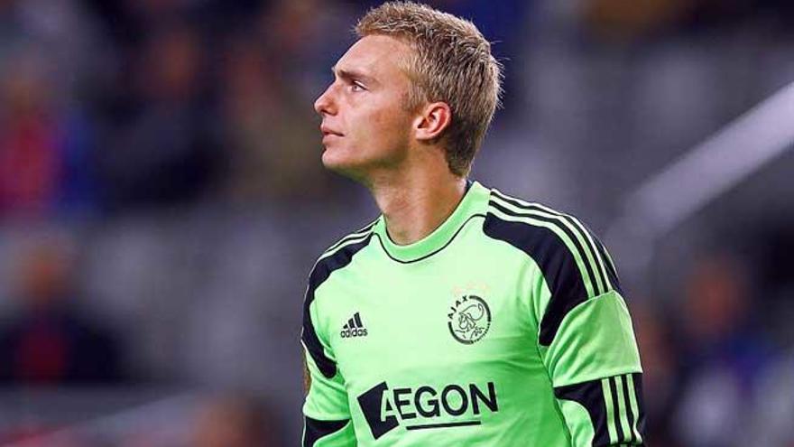 Cillesen, en un partido del Ajax.