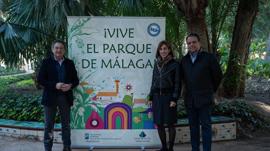 El Parque de Málaga celebra una jornada con actividades para disfrutar y conocer su historia