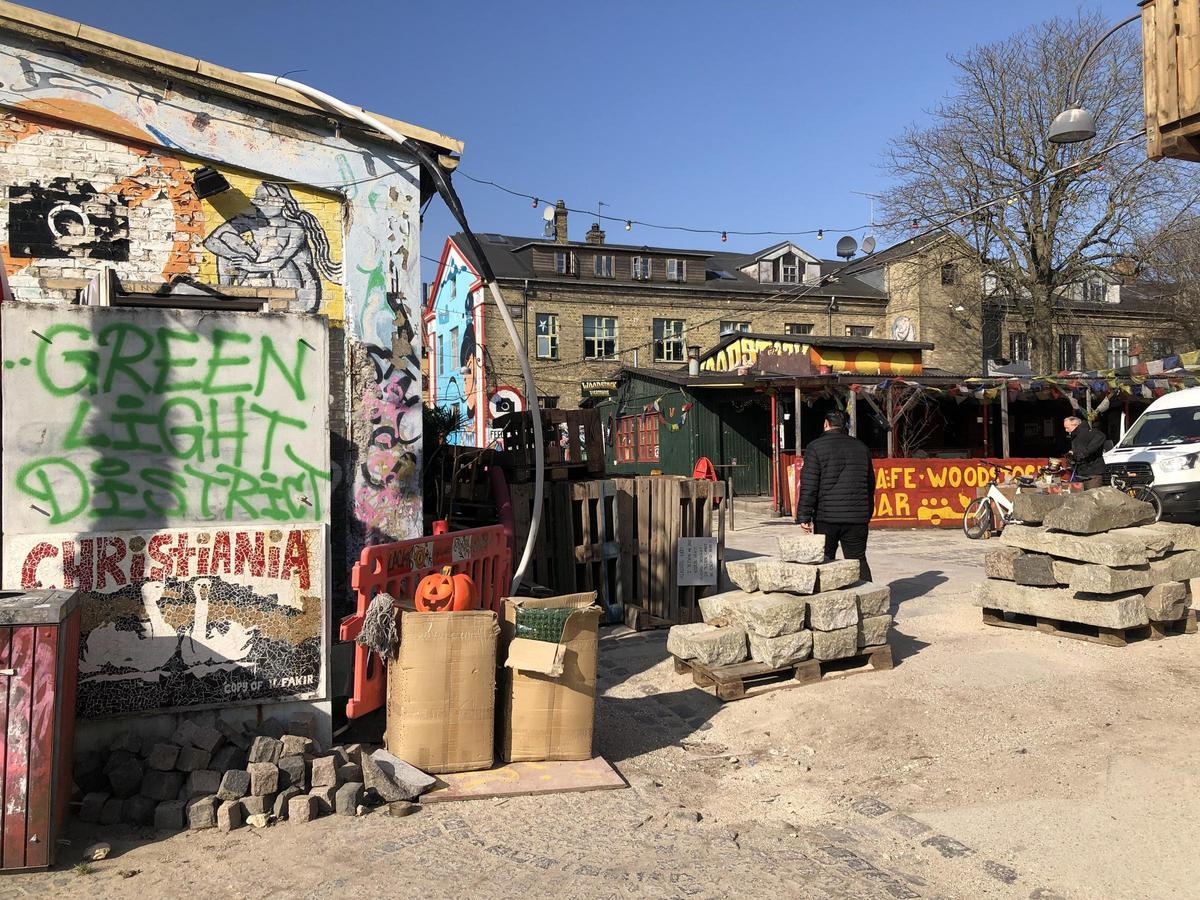 Imagen de Christiania, la antigua comuna hippie