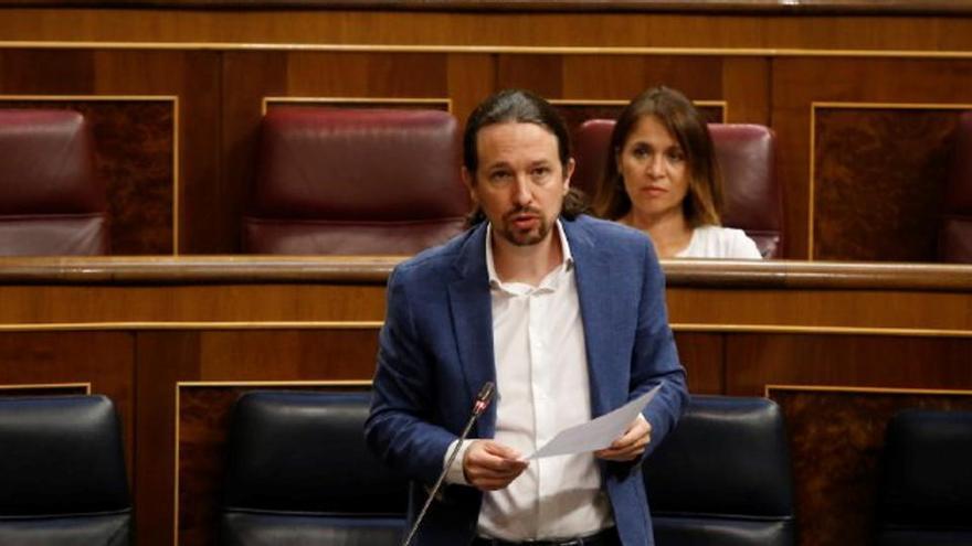 Pablo Iglesias al Congrés dels Diputats