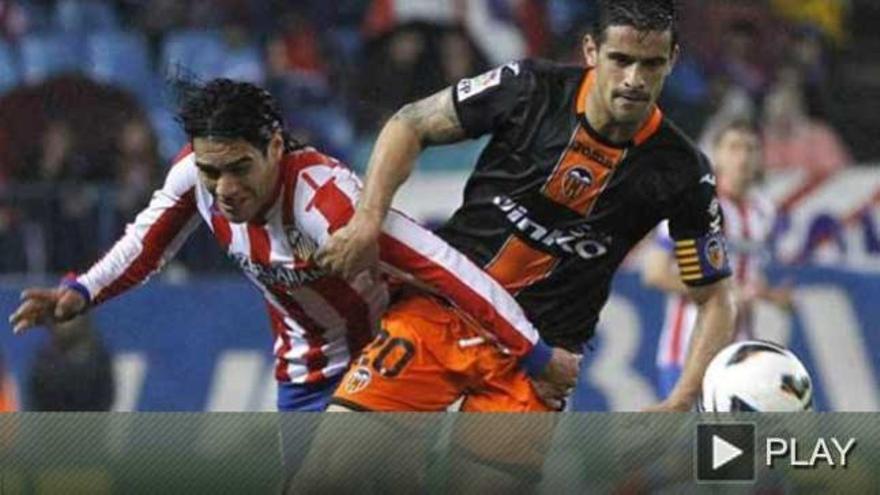 Empate entre el Atlético de Madrid y el Valencia.