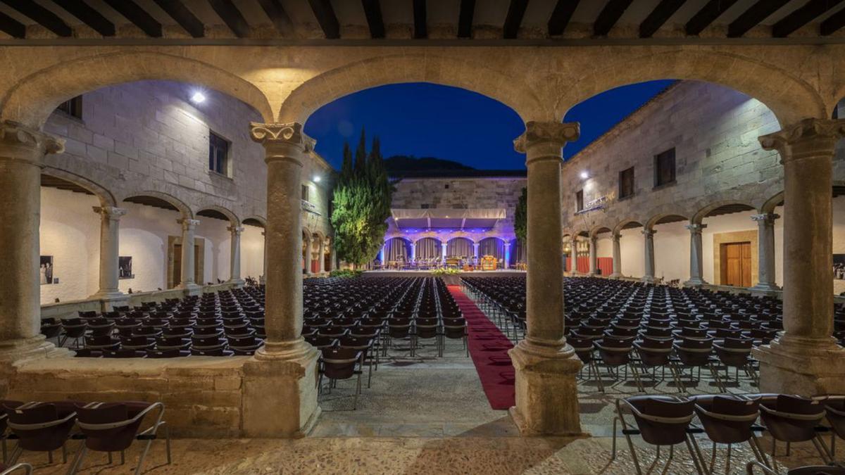 Im Klosterhof von Sant Domingo finden Konzerte und Aufführungen statt.  | FOTO: AJUNTAMENT