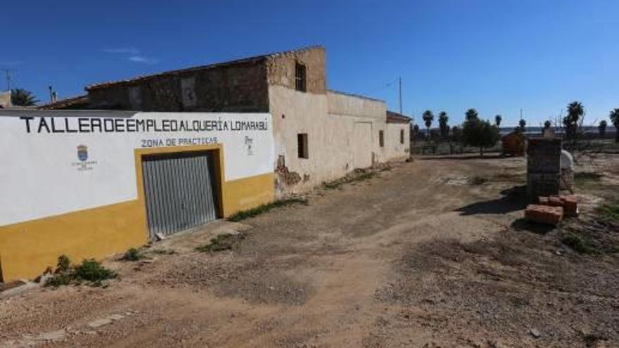 Imagen de la finca en la que se desarrolla el taller de empleo.