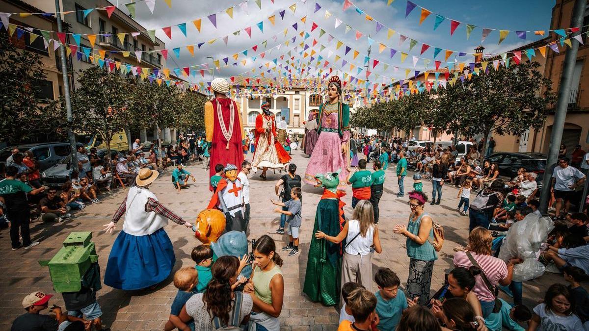 Imatge d'un dels actes de la festa major d'Avinyó de l'any passat