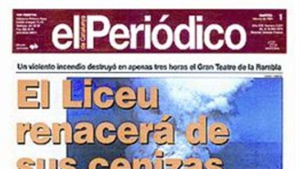 LAS PORTADAS. EL PERIÓDICO siempre ha cuidado el aspecto visual y ha dado gran relevancia a las portadas, algunas de las cuales han sido premiadas en diferentes certámenes internacionales.