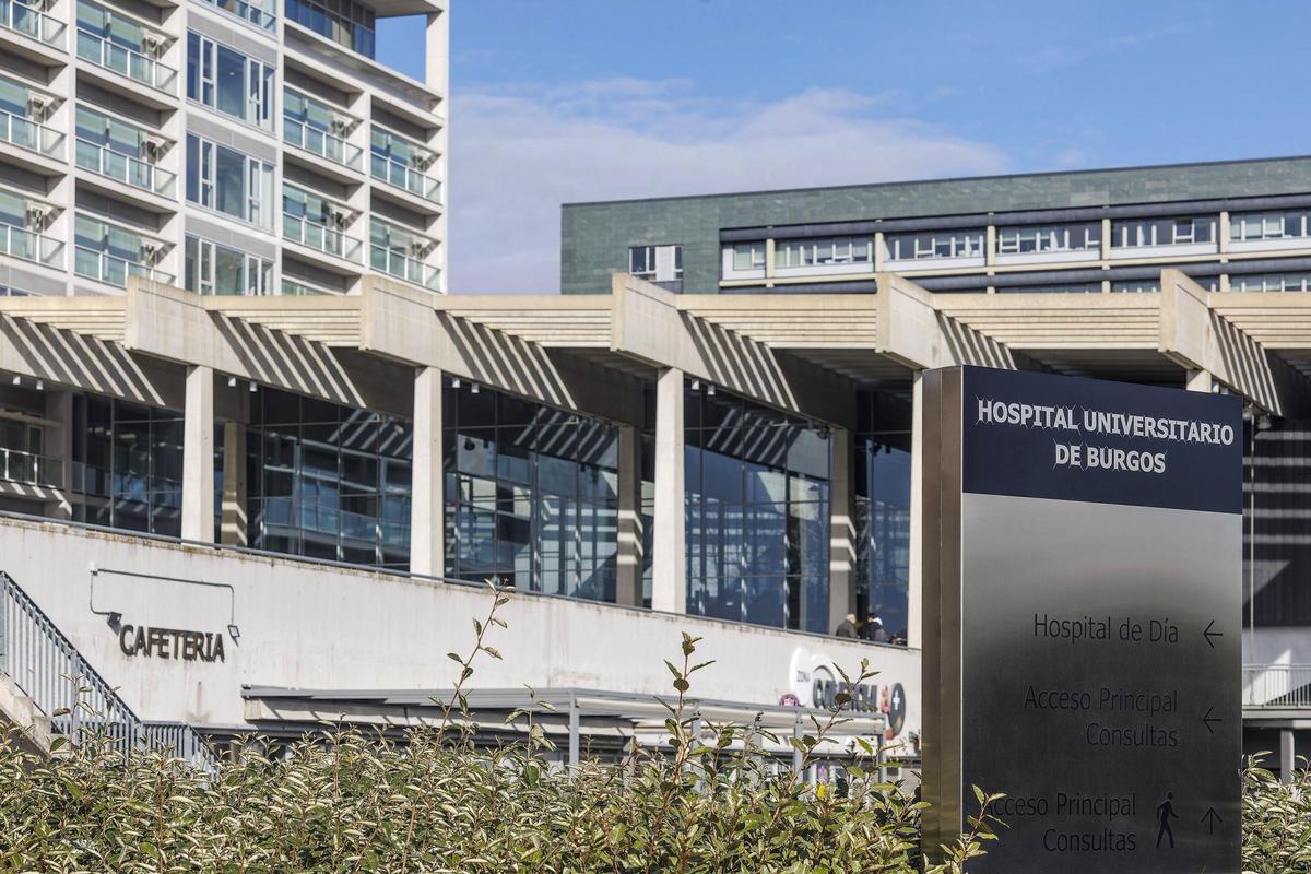 Una imagen del Hospital Universitario de Burgos.