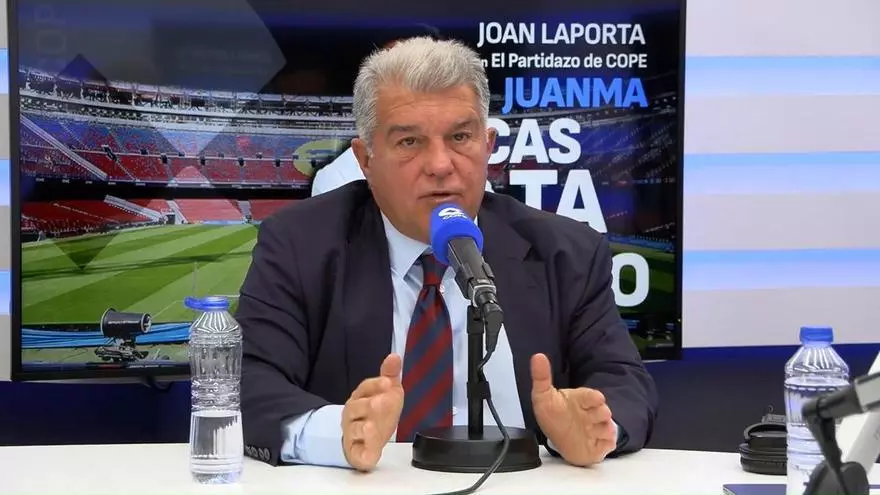 Joan Laporta explica su relación con Florentino Pérez: “El fondo que estaba vinculado a la Superliga se interesó por nuestras palancas"