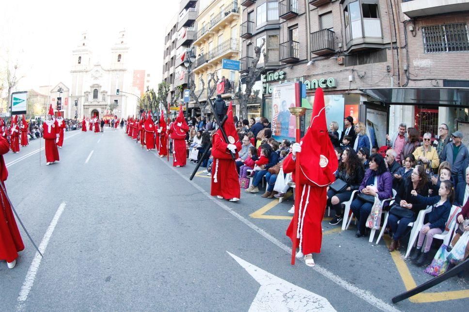 Miércoles Santo 'colorao' en Murcia