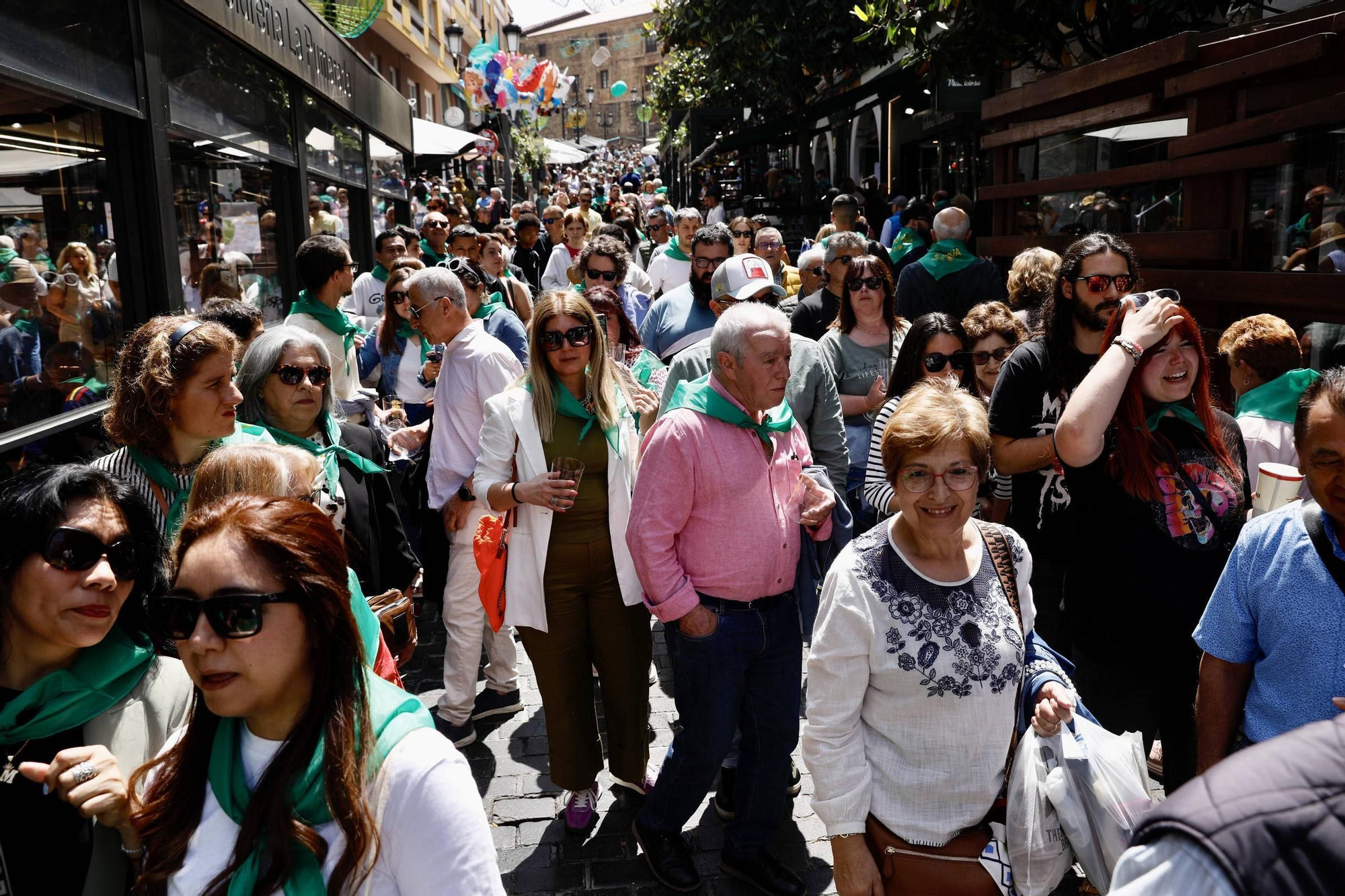 La gran fiesta de la sidra en Oviedo