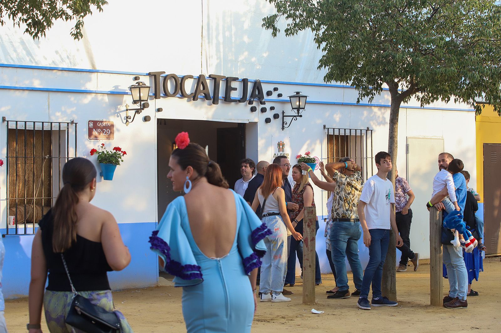 Casetas solidarias en la Feria de Córdoba