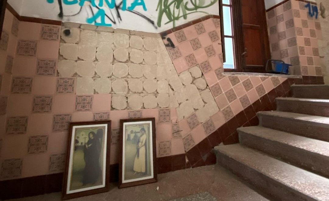 Así está el antiguo colegio de San Nicolás
