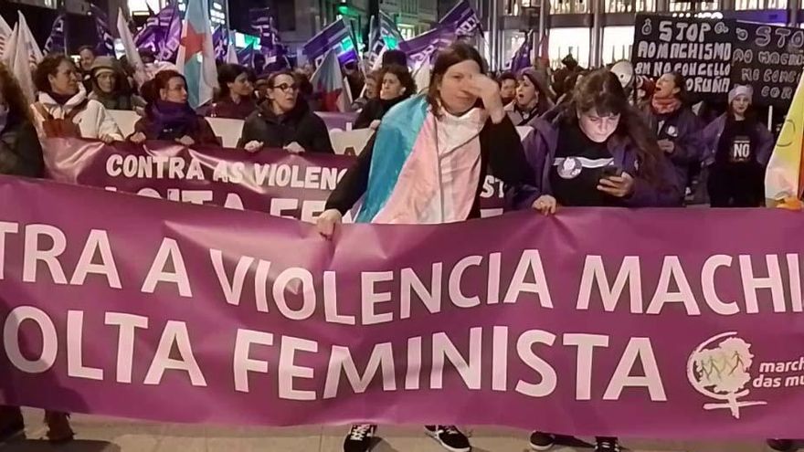 8-M en A Coruña: Una revuelta que no deja a ninguna atrás