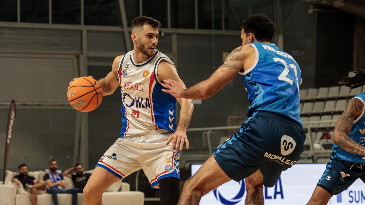 Álex Jordà en el partido ante el Zamora