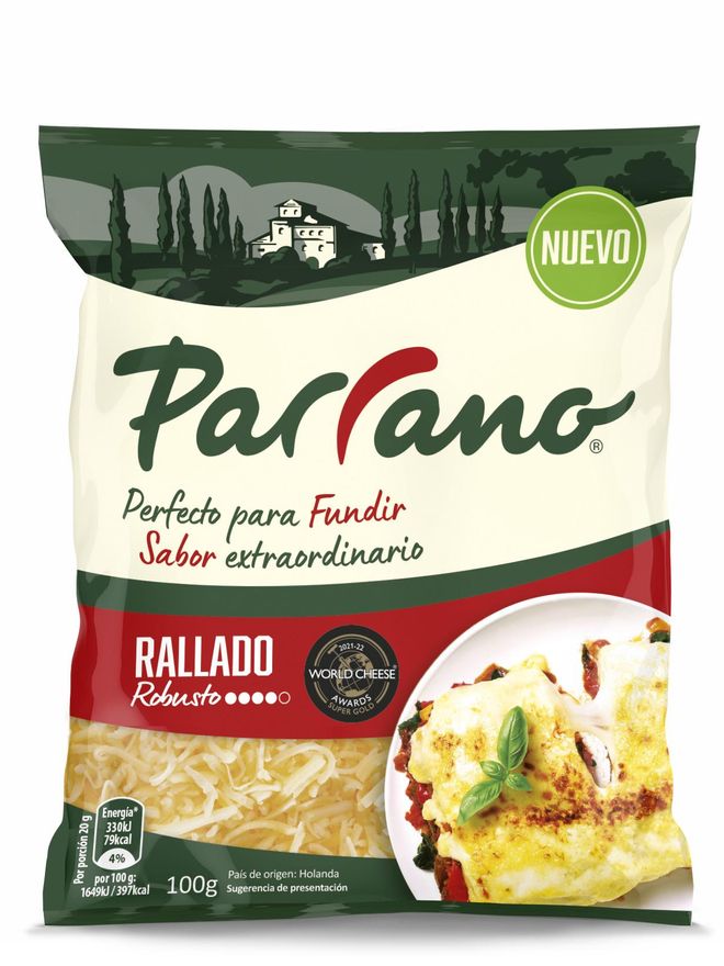 Parrano es una marca de queso holandés lanzada en España en 2021.