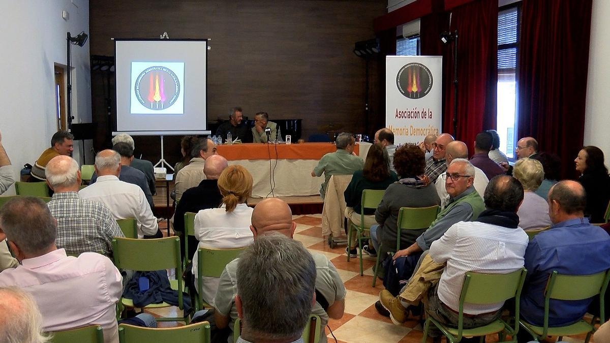 Acto de la Asociación de la Memoria Democrática Niceto Alcalá Zamora y Torres de Priego.
