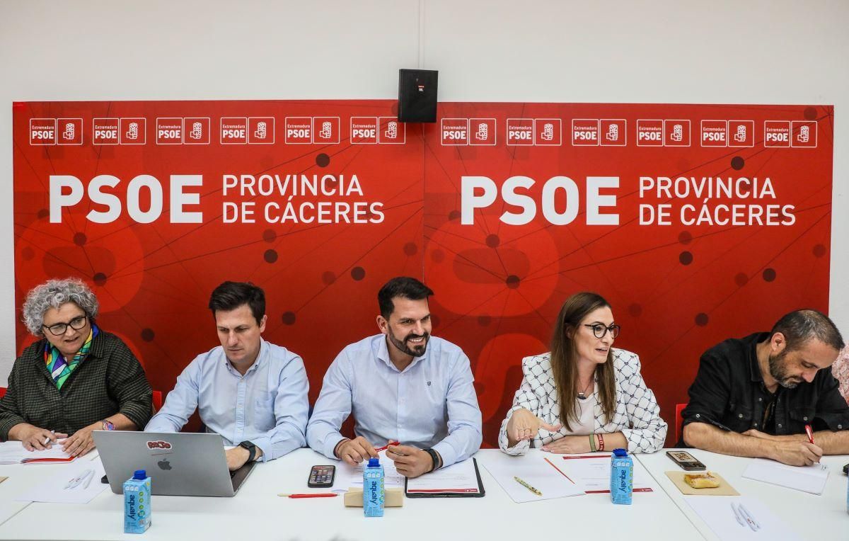 Cita del PSOE de Cáceres