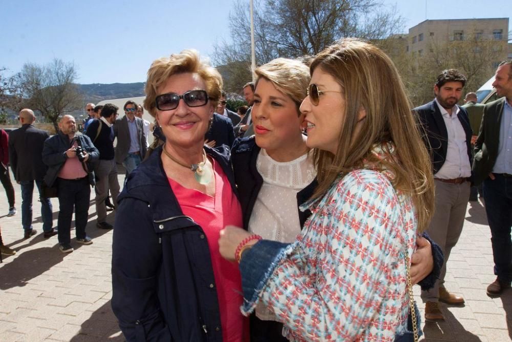 Acto de presentación de Noelia Arroyo como candidata a la alcaldía de Cartagena