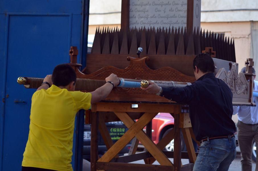 Semana Santa en Benavente: Preparativos de las cof