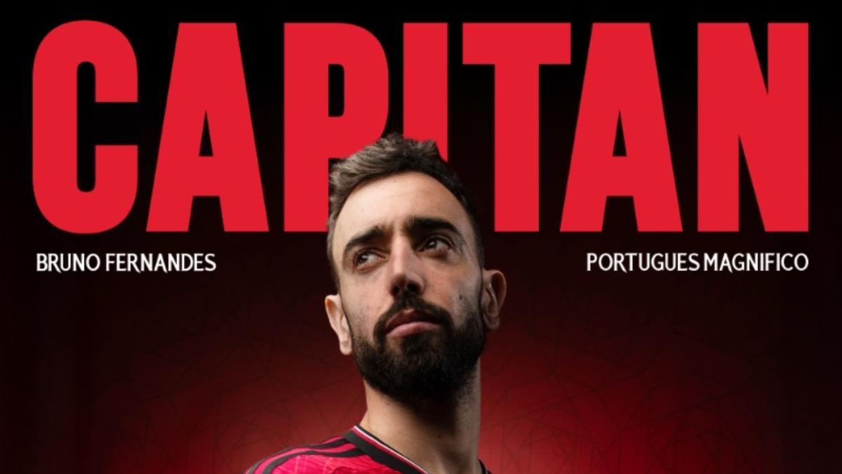 Bruno Fernandes, nuevo capitán del United