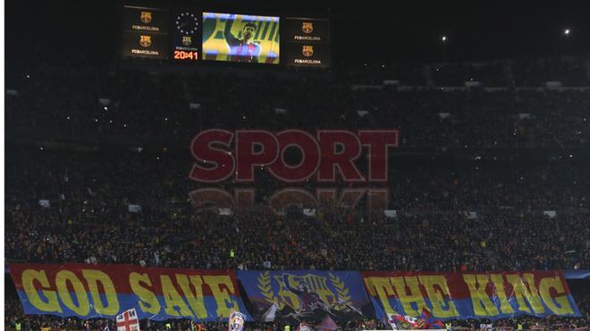 Partido de vuelta de octavos de final entre FC Barcelona, 3 - Chelsea, 0