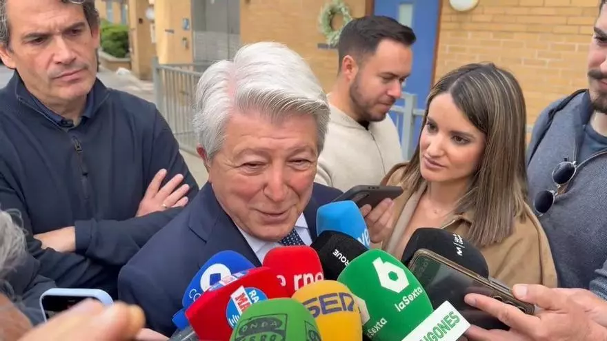 Enrique Cerezo: "Estamos convencidos de ganar"