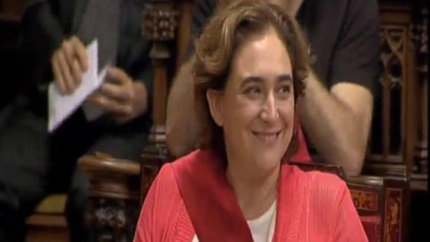 Ada Colau, investida alcaldesa de Barcelona