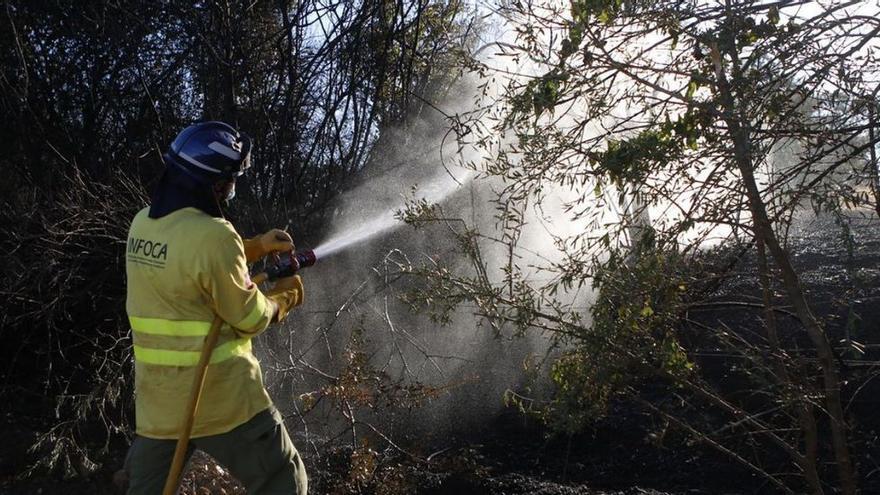 Bombero del Infoca, en una imagen de archivo.