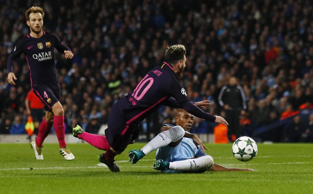 Les imatges del Manchester City - Barça