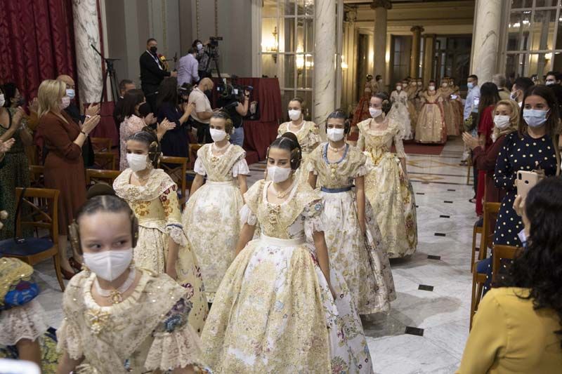 Proclamación de Carmen Martín y Nerea López, falleras mayores de València 2022