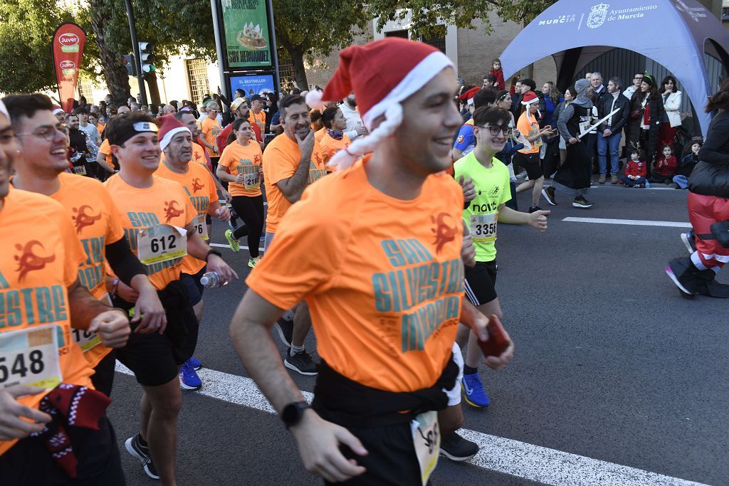 La San Silvestre 2025 en Murcia, en fotografías