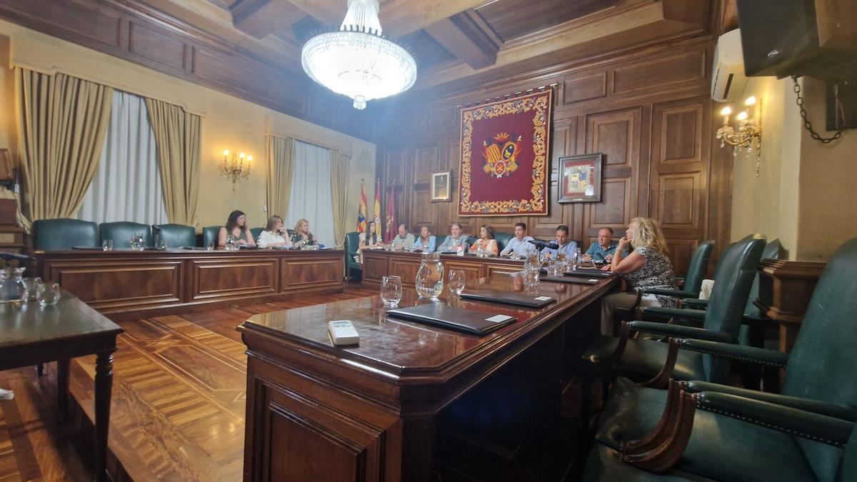 Debate sobre el Estado de la Ciudad en Teruel, con ausencia de la izquierda.