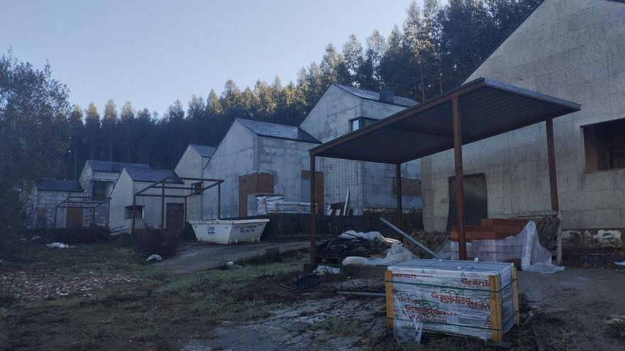 Inversores reactivan una urbanización en Bergondo, parada desde 2010