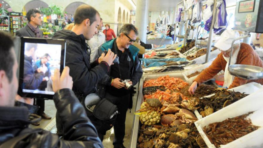 Los blogueros visitará el mercado de O Berbés