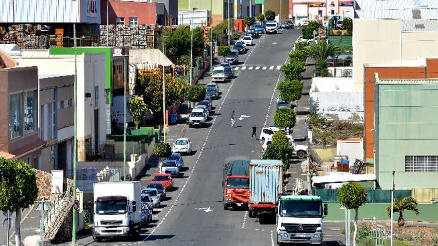 Panorámica de un polígono empresarial de las Islas