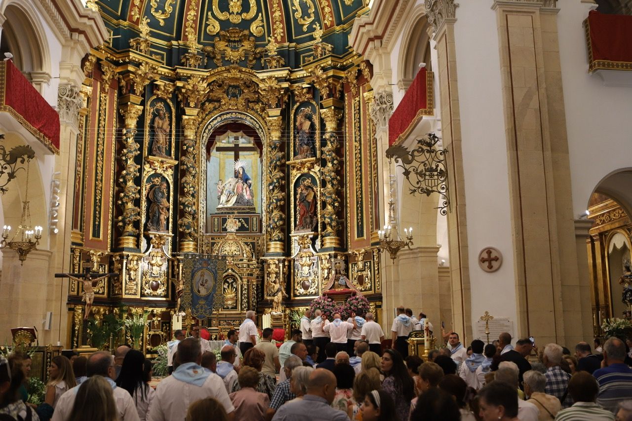 El regreso de la Virgen de las Huertas a Lorca por Feria, en imágenes