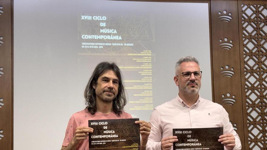 El Conservatorio de Badajoz celebrará siete conciertos, un ensayo abierto al público y una jornada pedagógica en su nuevo Ciclo de Música Contemporánea