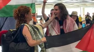 Lucía Muñoz regresa de Egipto: "Hemos visibilizado el genocidio que está perpetrando Israel en Gaza"