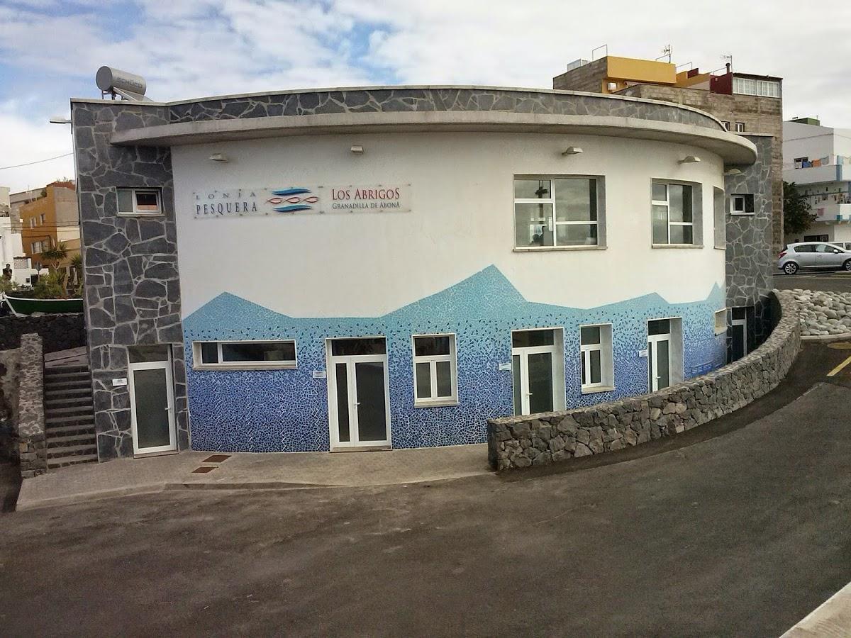 Lonja pesquera de Los Abrigos.