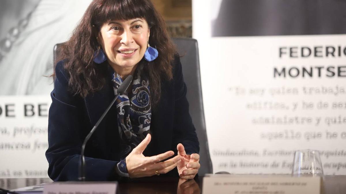 La ministra de Igualdad, Ana Redondo, durante un reciente acto en Córdoba.