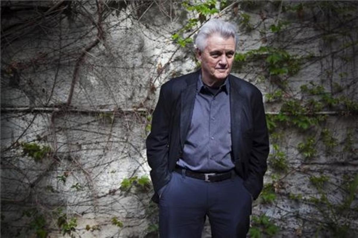 L’escriptor nord-americà John Irving, a la llibreria Casa del Llibre de la rambla de Catalunya, aquest dilluns.