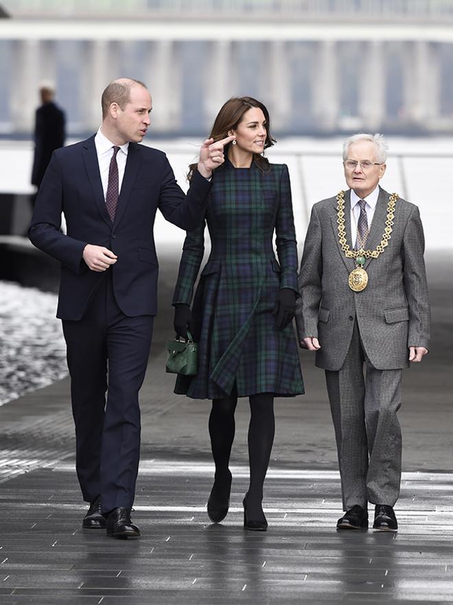 Kate Middlenton y el príncipe Guillermo visitan Escocia