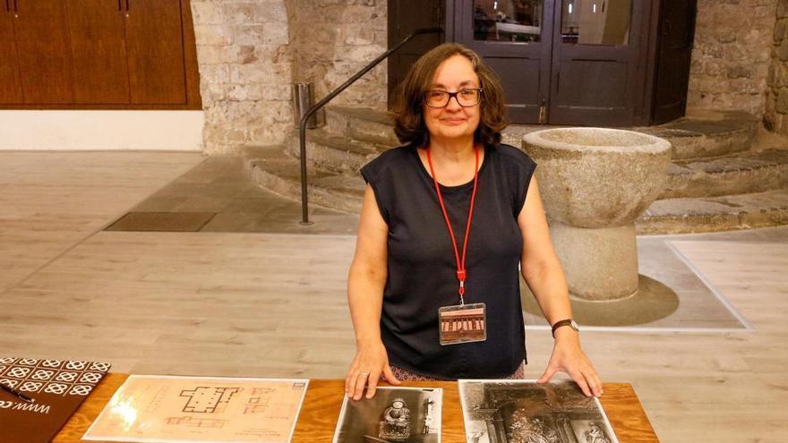 Una foto localitzada a l'Arxiu Nacional permet recuperar la imatge del retaule barroc desaparegut del Roser d'Organyà