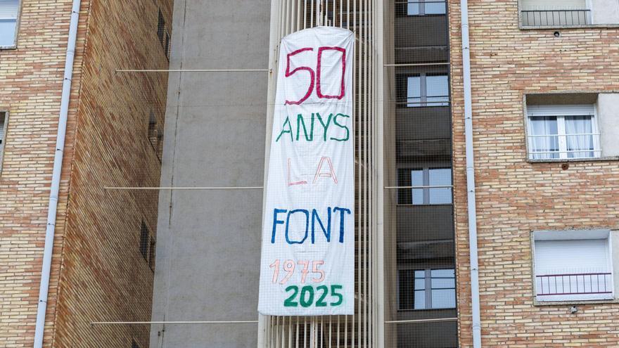 Mig segle de la Font dels Capellans: "Josep Rueda va fer molt pel barri"