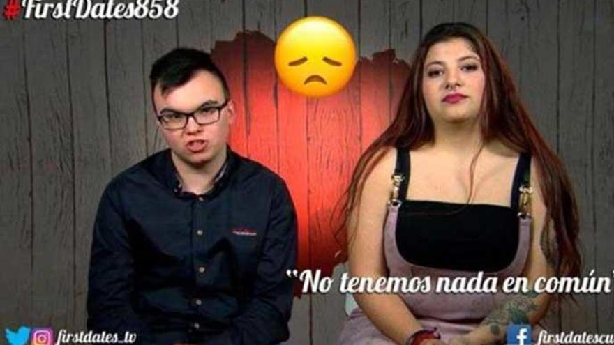 Saltan chispas en esta cita de 'First Dates': he sentido que nos conocemos  de toda la vida