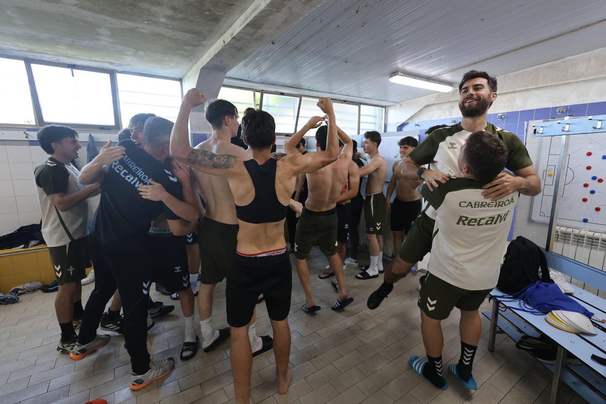 Vigo, A Madroa. Partido del Celta Juvenil y celebración Vigo, A Madroa. Partido del Celta Juvenil y celebración